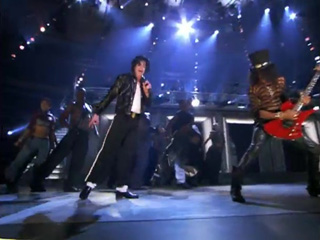 22 - Michael Jackson Feat. Slash - Beat It (HQ)